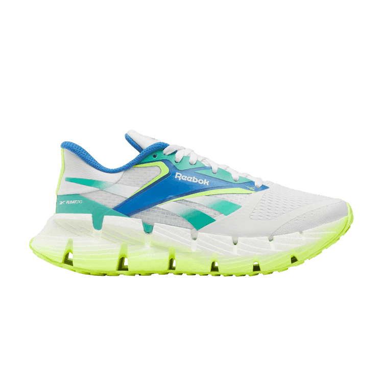 Wmns FloatZig 1 'White Unleashed Green Lime' Sneaker Release and Raffle Info