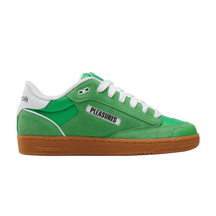 Pleasures x Club C Bulc 'Sport Green Gum' Sneaker Release and Raffle Info