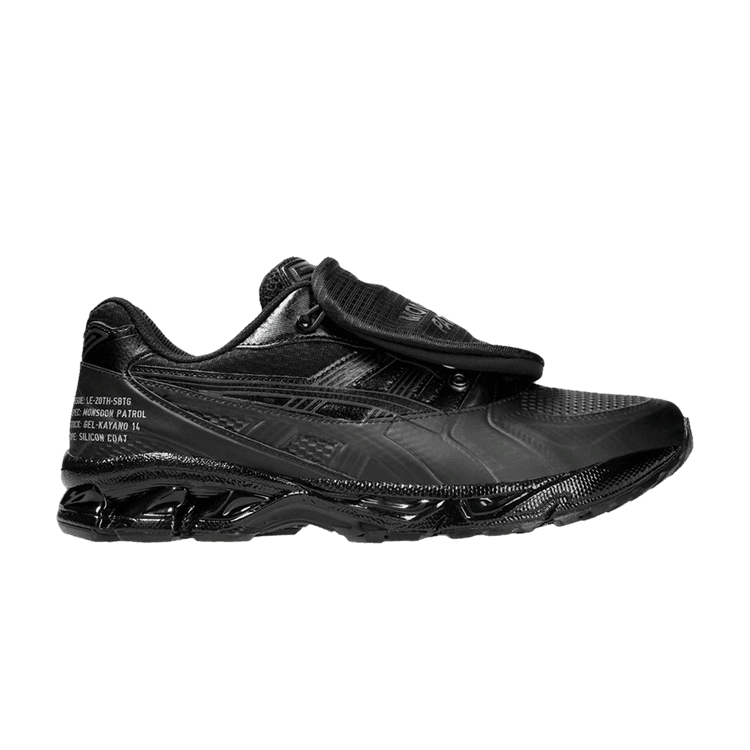 Limited Edt x SBTG x Gel Kayano 14 'Monsoon Patrol Pack - Black' Sneaker Release and Raffle Info