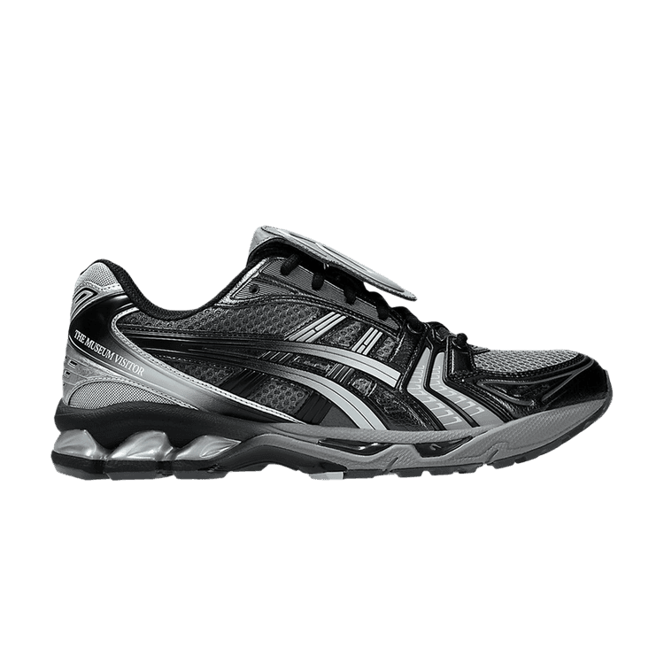 The Museum Visitor x Gel Kayano 14 'Black Grey' Sneaker Release and Raffle Info