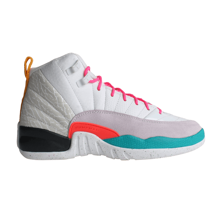 Air Jordan 12 Retro GS 'White Vapor Green' Sneaker Release and Raffle Info