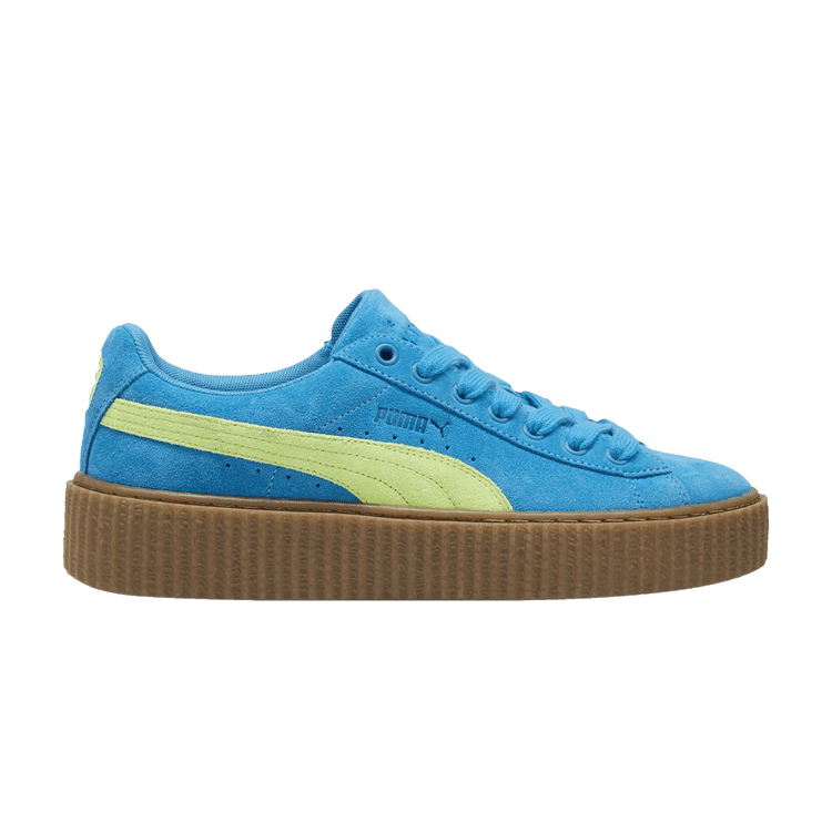 Fenty x Creeper Phatty 'Speed Blue Lime' Sneaker Release and Raffle Info