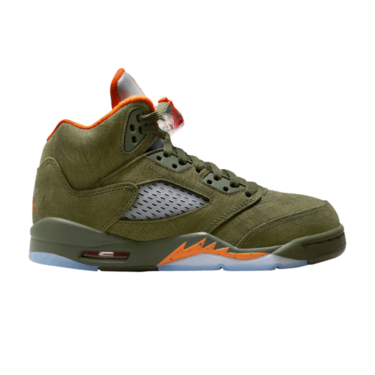 Air Jordan 5 Retro GS 'Olive' 2024 Sneaker Release and Raffle Info