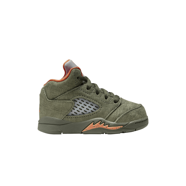 Air Jordan 5 Retro TD 'Olive' 2024 Sneaker Release and Raffle Info