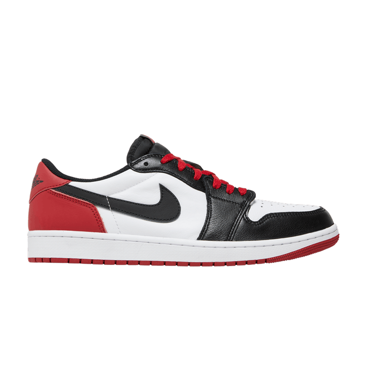 Air Jordan 1 Retro Low OG 'Black Toe' Sneaker Release and Raffle Info