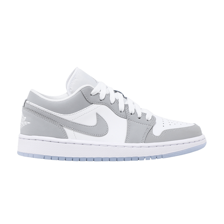 W AIR JORDAN 1 LOW “WOLF GREY” Sneaker Release and Raffle Info