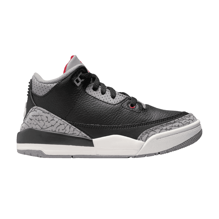 Air Jordan 3 Retro OG PS 'Black Cement' 2024 Sneaker Release and Raffle Info