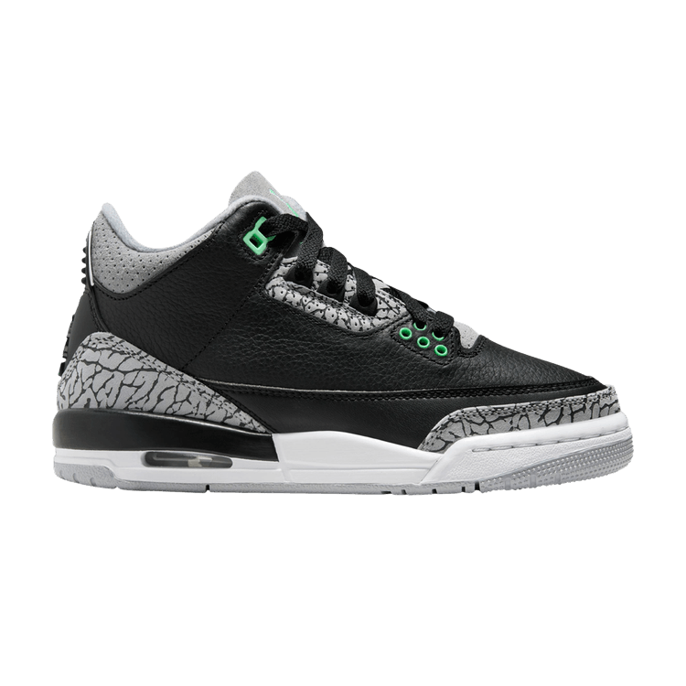 Air Jordan 3 Retro GS 'Green Glow' Sneaker Release and Raffle Info