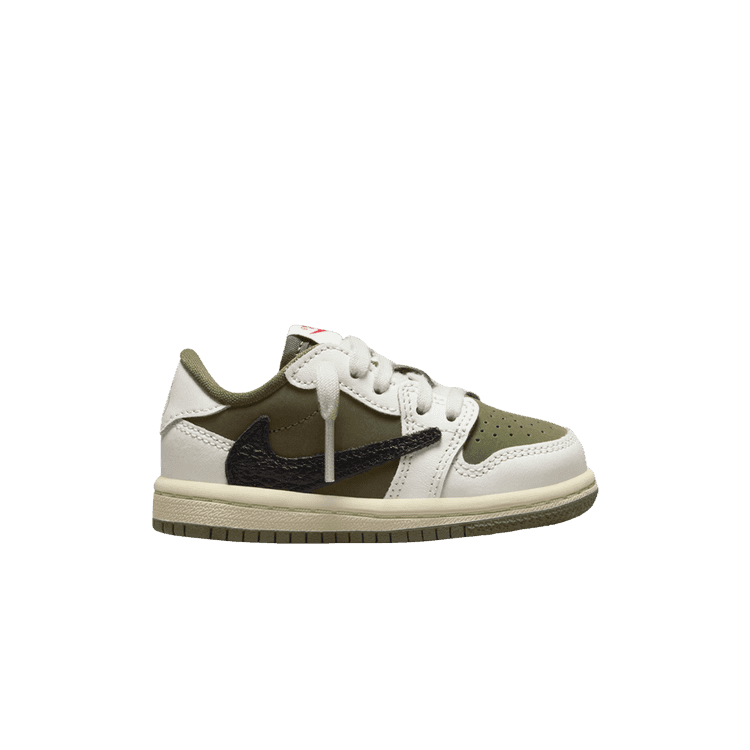 Travis Scott x Air Jordan 1 Low OG SP TD 'Medium Olive' Sneaker Release and Raffle Info