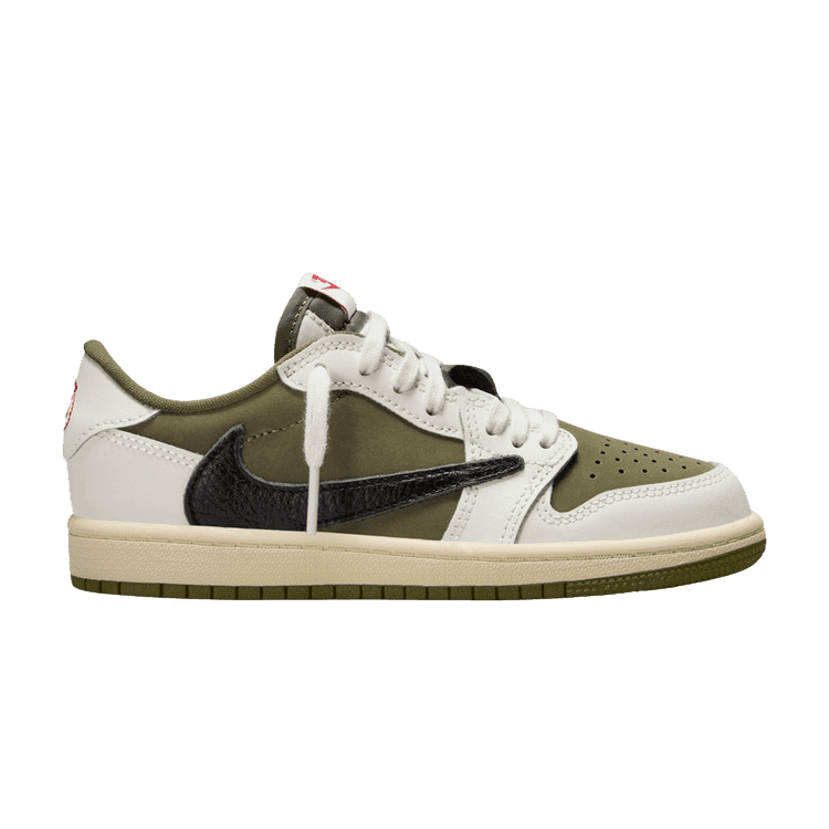 Travis Scott x Air Jordan 1 Low OG SP PS 'Medium Olive' Sneaker Release and Raffle Info