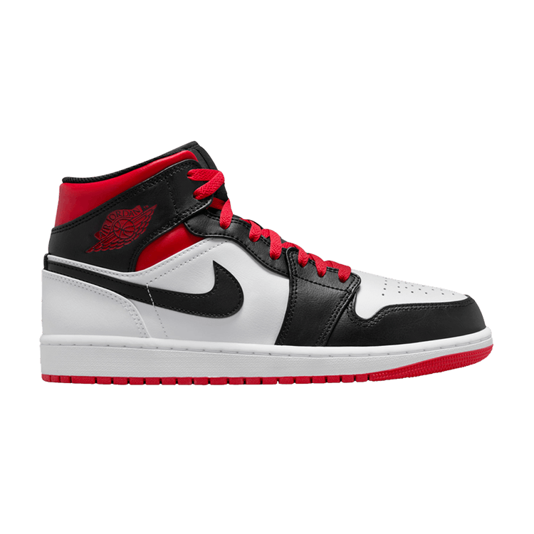 Air Jordan 1 Mid 'Gym Red Black Toe' Sneaker Release and Raffle Info