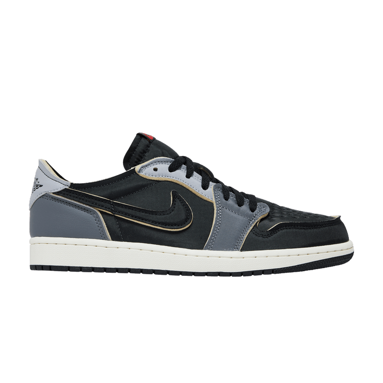 Air Jordan 1 Low Black and Smoke Grey Sneaker Release and Raffle Info