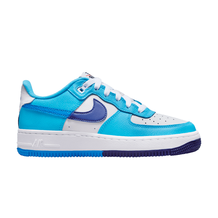 Air Force 1 LV8 2 GS 'Split - Light Photo Blue' Sneaker Release and Raffle Info