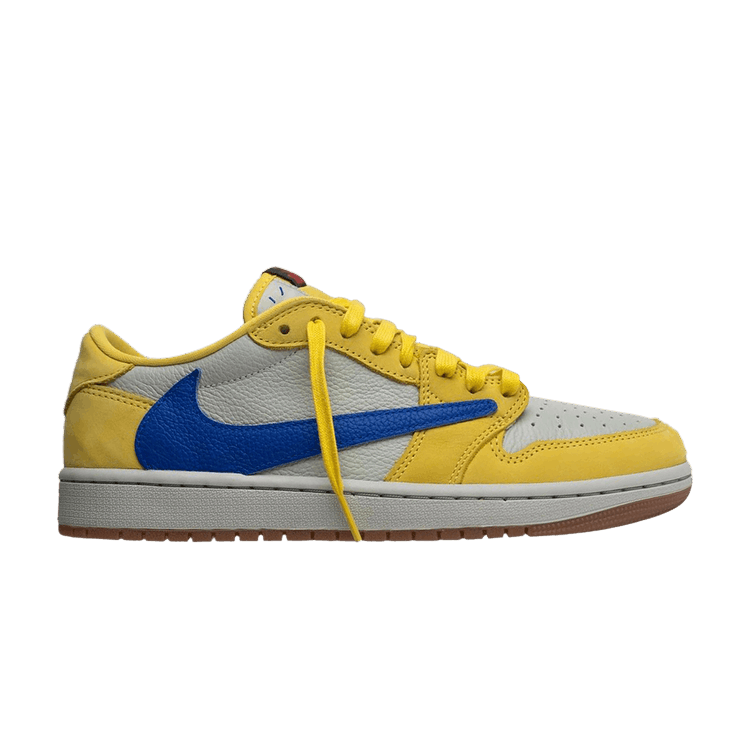 Travis Scott x Wmns Air Jordan 1 Retro Low OG SP 'Canary' Sneaker Release and Raffle Info