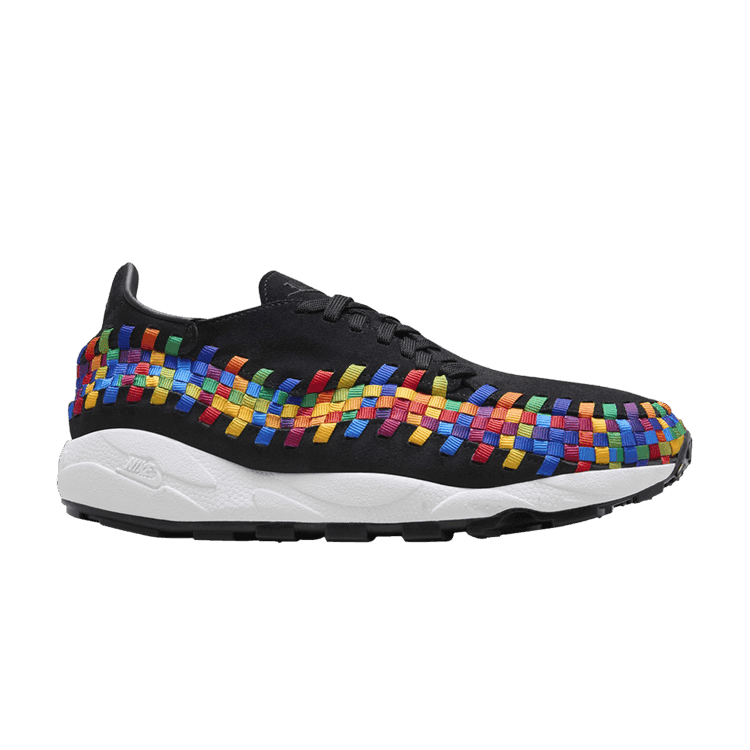 Wmns Air Footscape Woven 'Rainbow' Sneaker Release and Raffle Info