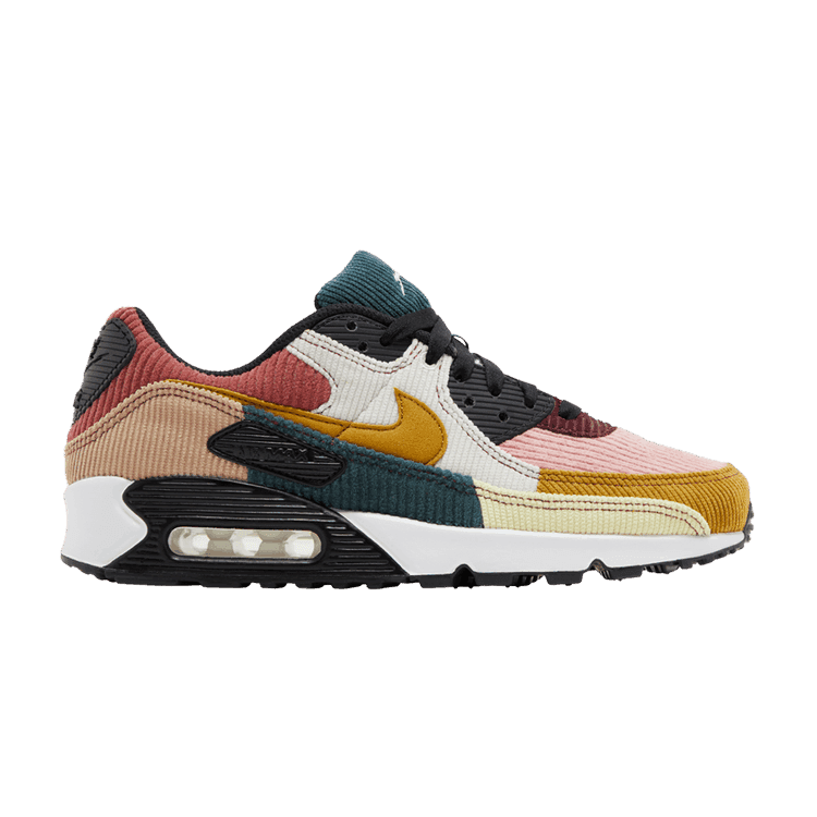 Wmns Air Max 90 'Multi-Color Corduroy' Sneaker Release and Raffle Info