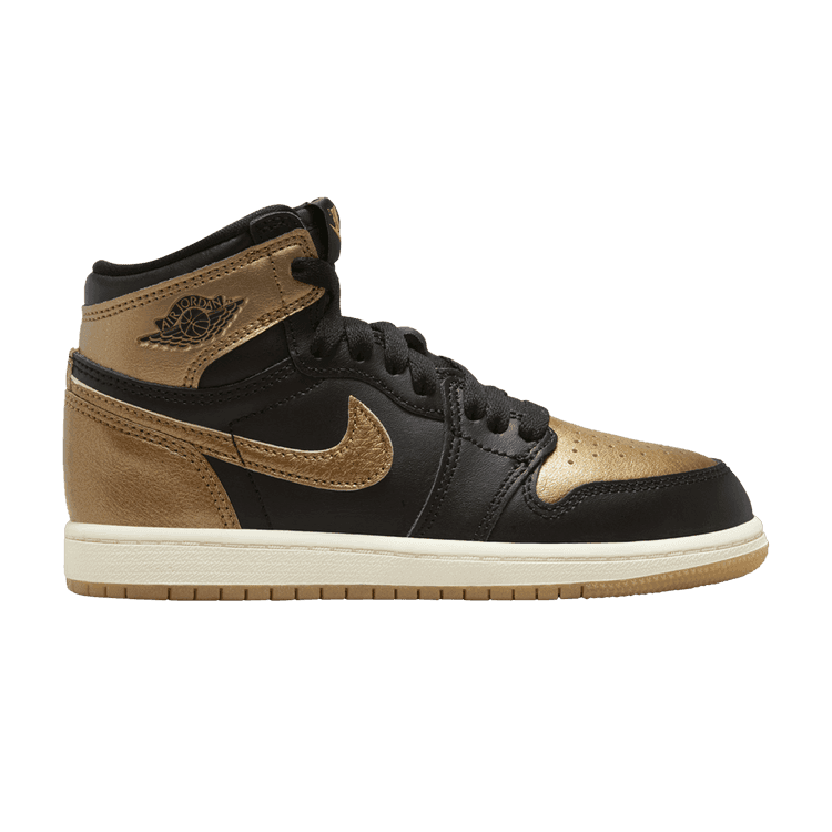 Air Jordan 1 Retro High OG PS 'Black Metallic Gold' Sneaker Release and Raffle Info