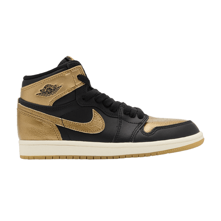 Air Jordan 1 Retro High OG GS 'Black Metallic Gold' Sneaker Release and Raffle Info