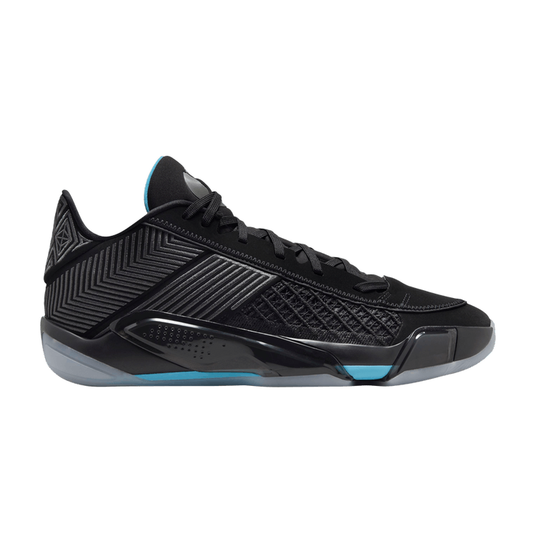 Air Jordan 38 Low 'Black Gamma Blue' Sneaker Release and Raffle Info