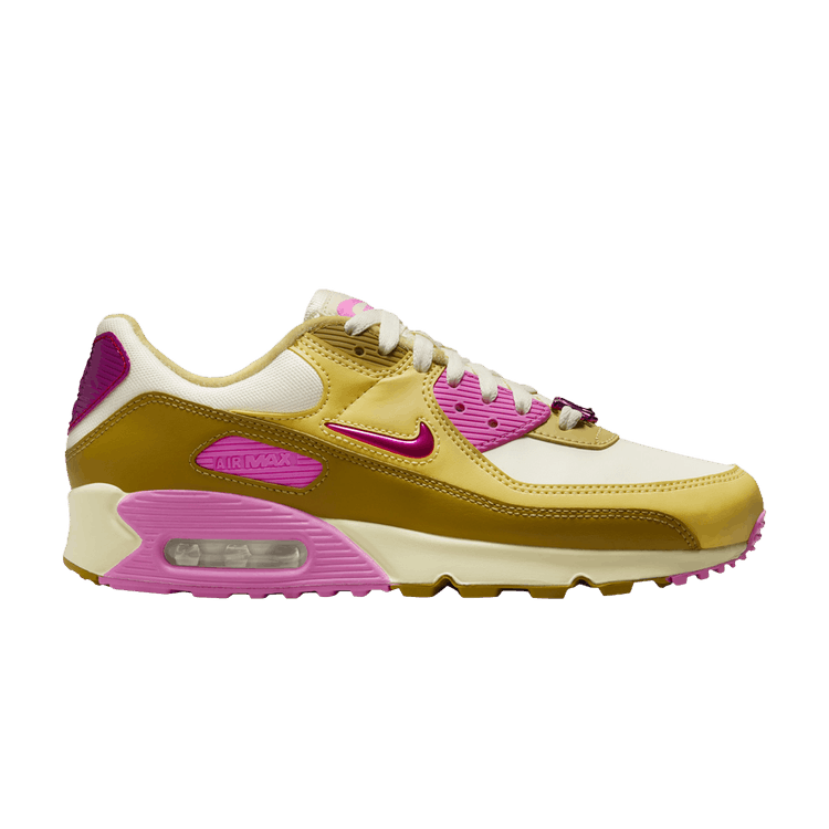 Wmns Air Max 90 SE 'Just Do It - Bronzine Pink' Sneaker Release and Raffle Info