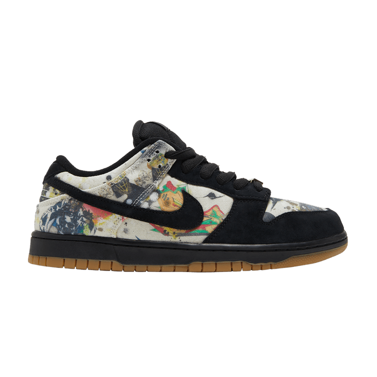 Supreme x Dunk Low SB 'Rammellzee' Sneaker Release and Raffle Info