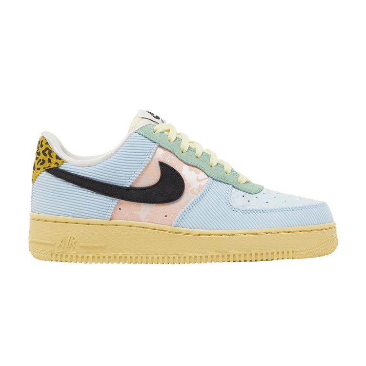 Women's Air Force 1 '07 Celestine Blue and Lemon Wash Sneaker Release and Raffle Info