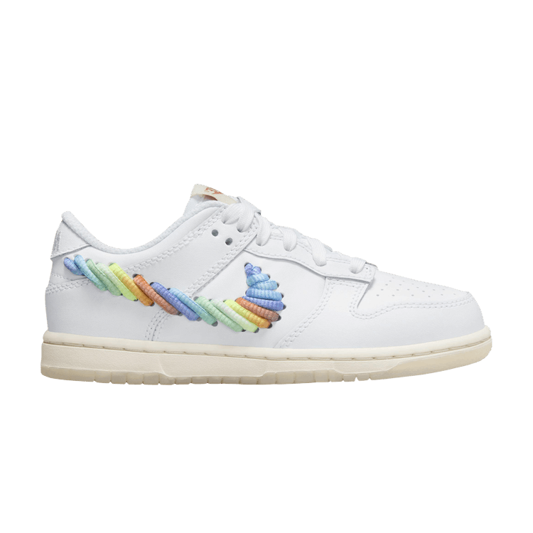 Dunk Low PS 'Rainbow Swoosh' Sneaker Release and Raffle Info