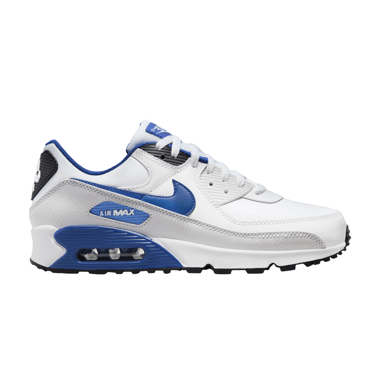 Air Max 90 Leather 'White Game Royal' Sneaker Release and Raffle Info