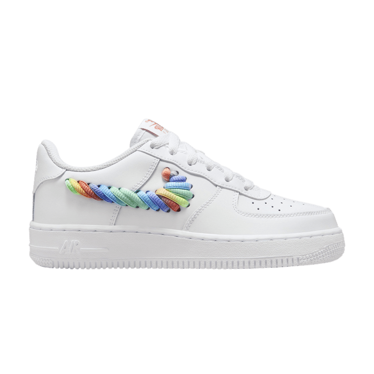 Air Force 1 Low GS 'Rainbow Swoosh' Sneaker Release and Raffle Info