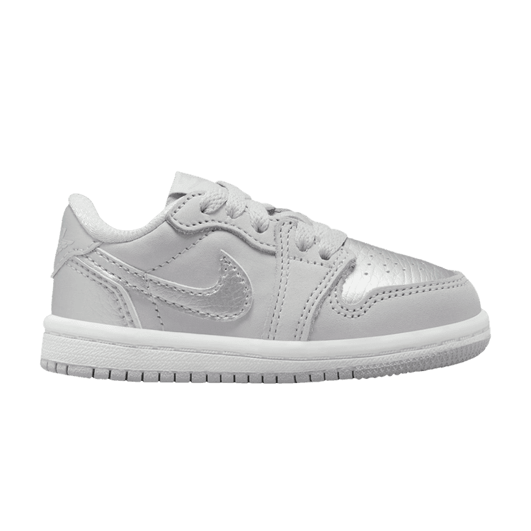 Air Jordan 1 Retro Low OG TD 'Metallic Silver' Sneaker Release and Raffle Info