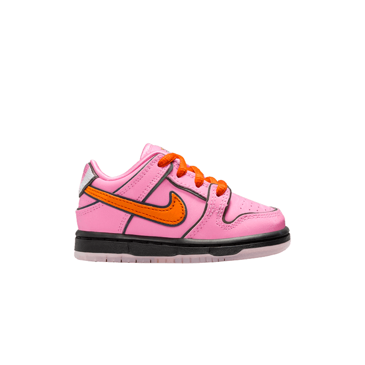 The Powerpuff Girls x Dunk Low Pro SB QS TD 'Blossom' Sneaker Release and Raffle Info