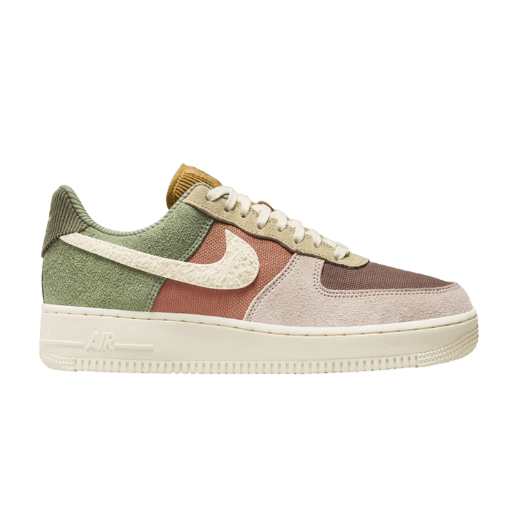 Wmns Air Force 1 '07 LX 'Oil Green Terra Blush' Sneaker Release and Raffle Info