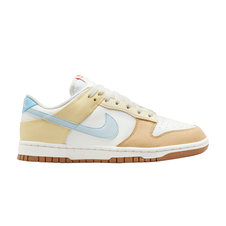 Wmns Dunk Low Next Nature 'Soft Yellow Aquarius Blue' Sneaker Release and Raffle Info