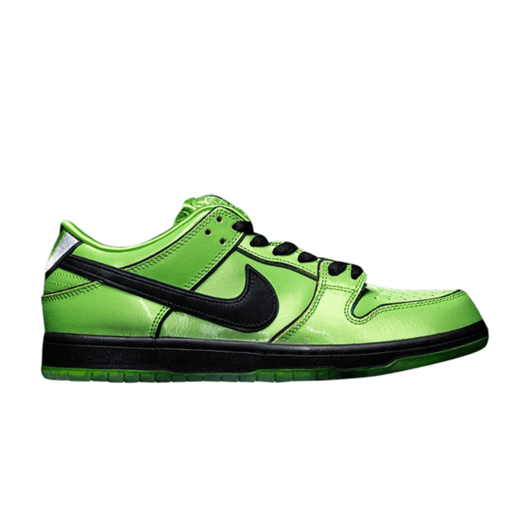 The Powerpuff Girls x Dunk Low Pro SB QS 'Buttercup' Sneaker Release and Raffle Info