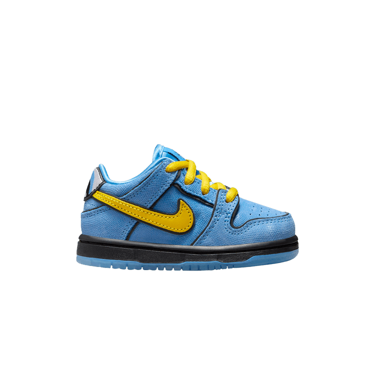 The Powerpuff Girls x Dunk Low Pro SB QS TD 'Bubbles' Sneaker Release and Raffle Info