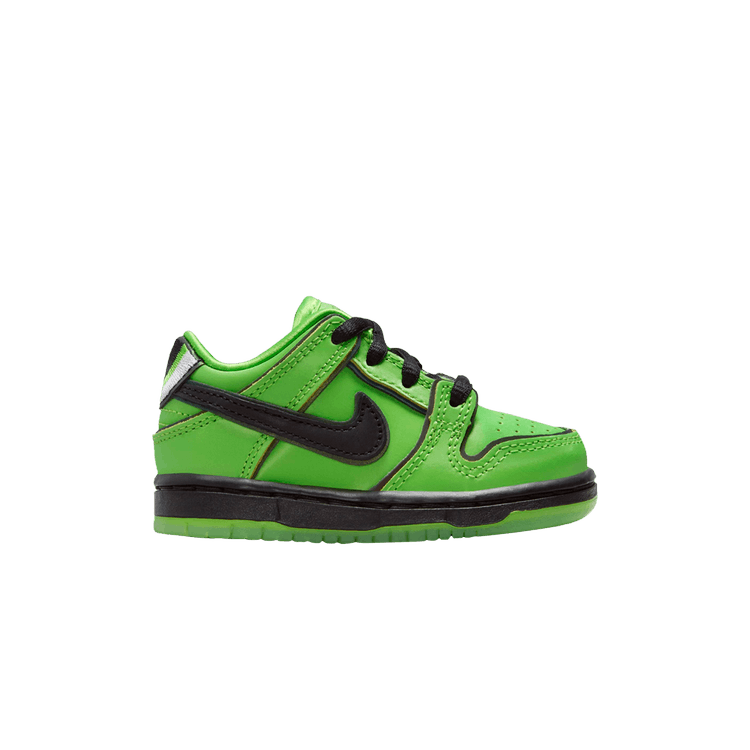 The Powerpuff Girls x Dunk Low Pro SB QS TD 'Buttercup' Sneaker Release and Raffle Info