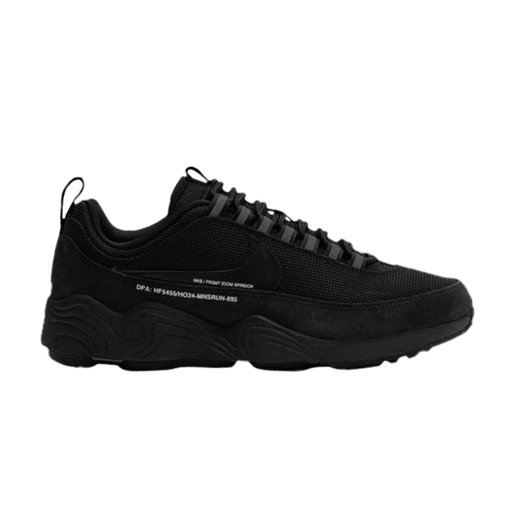 Fragment Design x Air Zoom Spiridon 'Black' Sneaker Release and Raffle Info