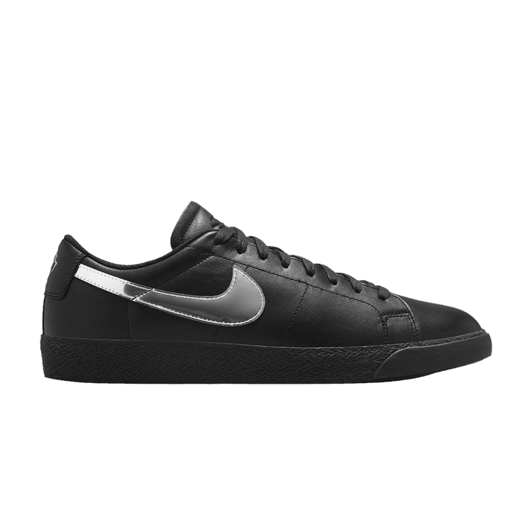 Dancer Skateboards x Zoom Blazer Low SB 'Black Metallic Silver' Sneaker Release and Raffle Info