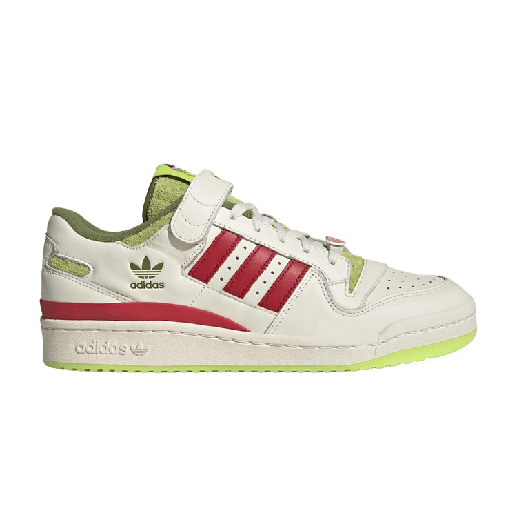 The Grinch x Forum Low 'Cream White' Sneaker Release and Raffle Info