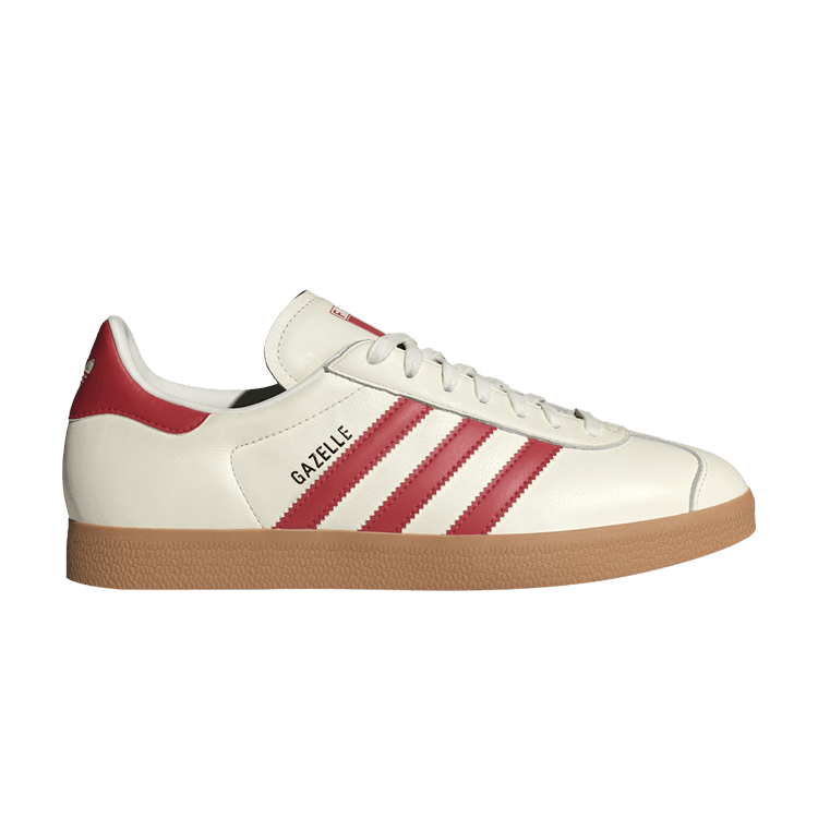 Gazelle 'Off White Team Power Red Gum' Sneaker Release and Raffle Info