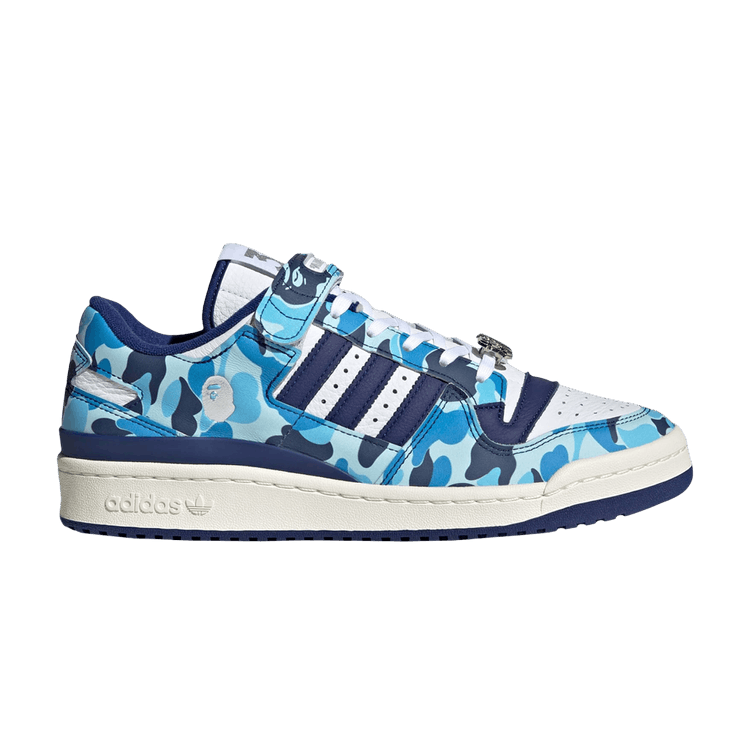 BAPE x Forum Low 84 '30th Anniversary - Blue' Sneaker Release and Raffle Info