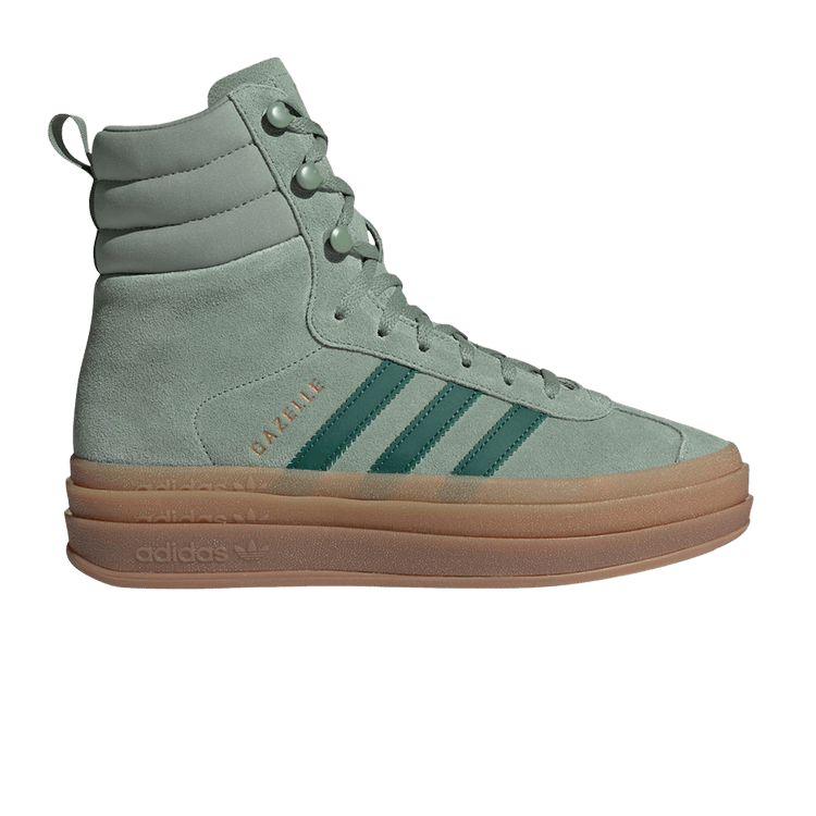 Wmns Gazelle Boot 'Silver Green Gum' Sneaker Release and Raffle Info