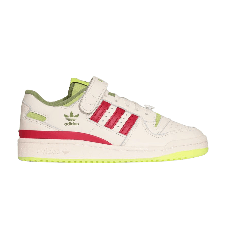 Dr. Seuss x Forum Low J 'The Grinch - Cream White' Sneaker Release and Raffle Info