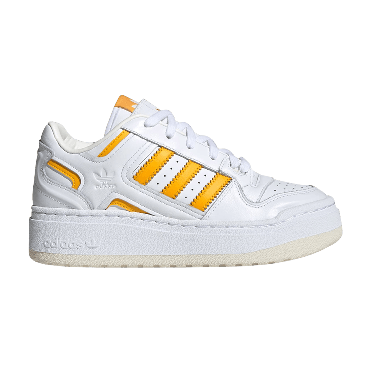 Wmns Forum XLG 'White Crew Yellow' Sneaker Release and Raffle Info