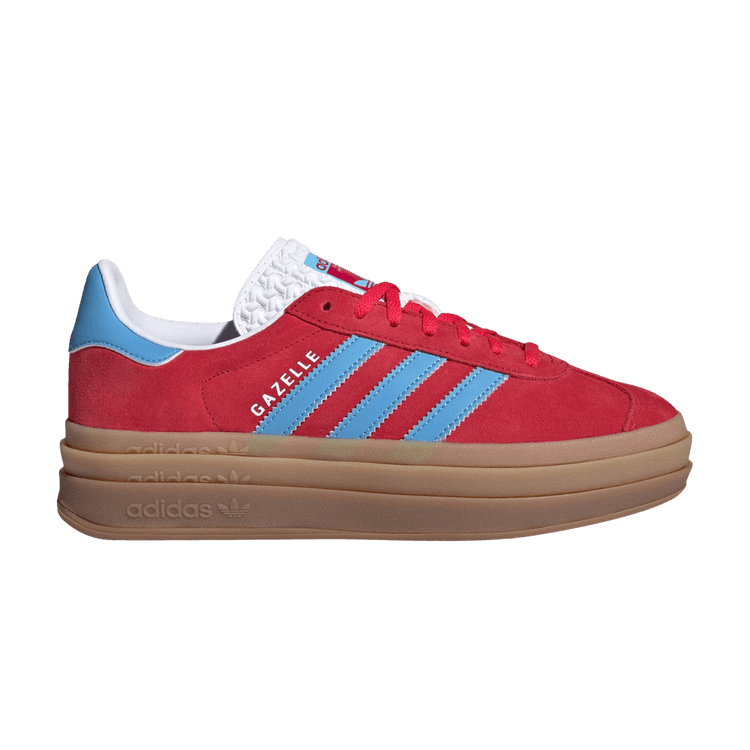 Wmns Gazelle Bold 'Active Pink Blue Burst' Sneaker Release and Raffle Info