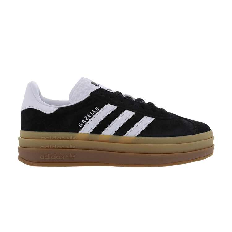 Wmns Gazelle Bold 'Black Gum' Sneaker Release and Raffle Info