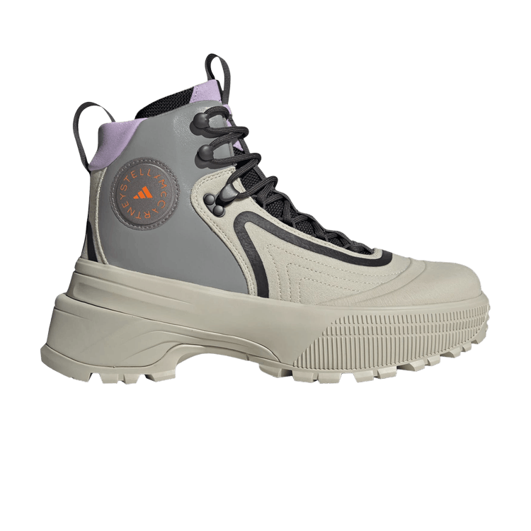 Stella McCartney x Wmns Terrex Hiking Boot 'Gobi Purple Glow' Sneaker Release and Raffle Info