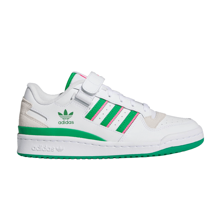 Wmns Forum Low 'White Green Pink' Sneaker Release and Raffle Info