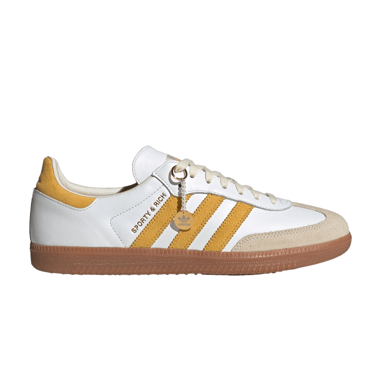 Sporty & Rich x Samba OG 'White Bold Gold' Sneaker Release and Raffle Info