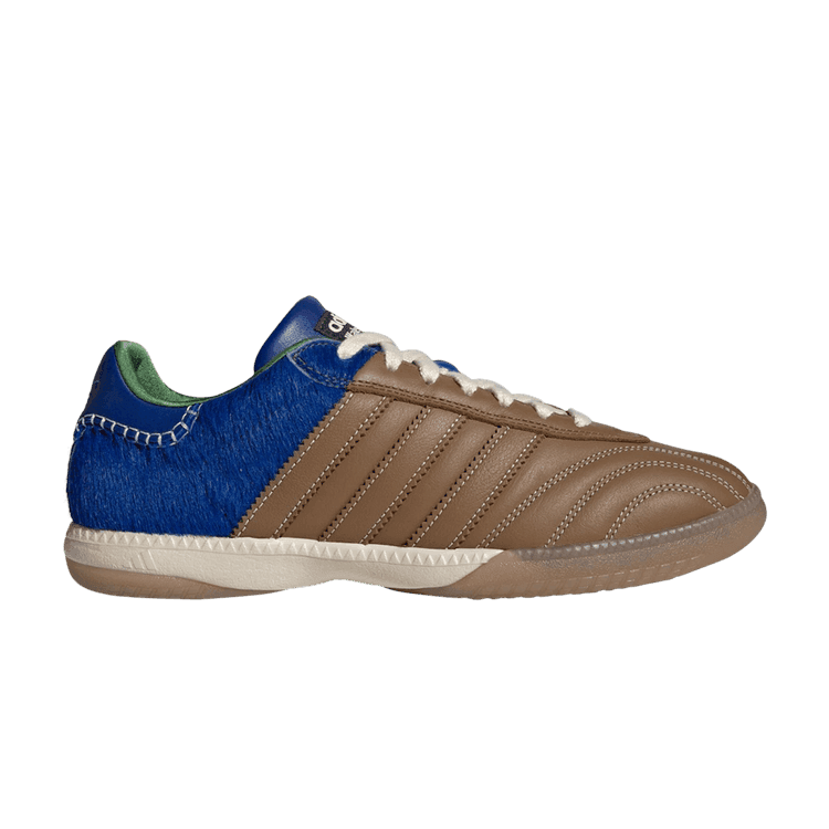 Wales Bonner x Samba Millennium 'Nappa Pack - Brown Royal Blue' Sneaker Release and Raffle Info